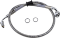 DRAG SPECIALTIES Brake Line - Front (Upper) - Stainless Steel 618675