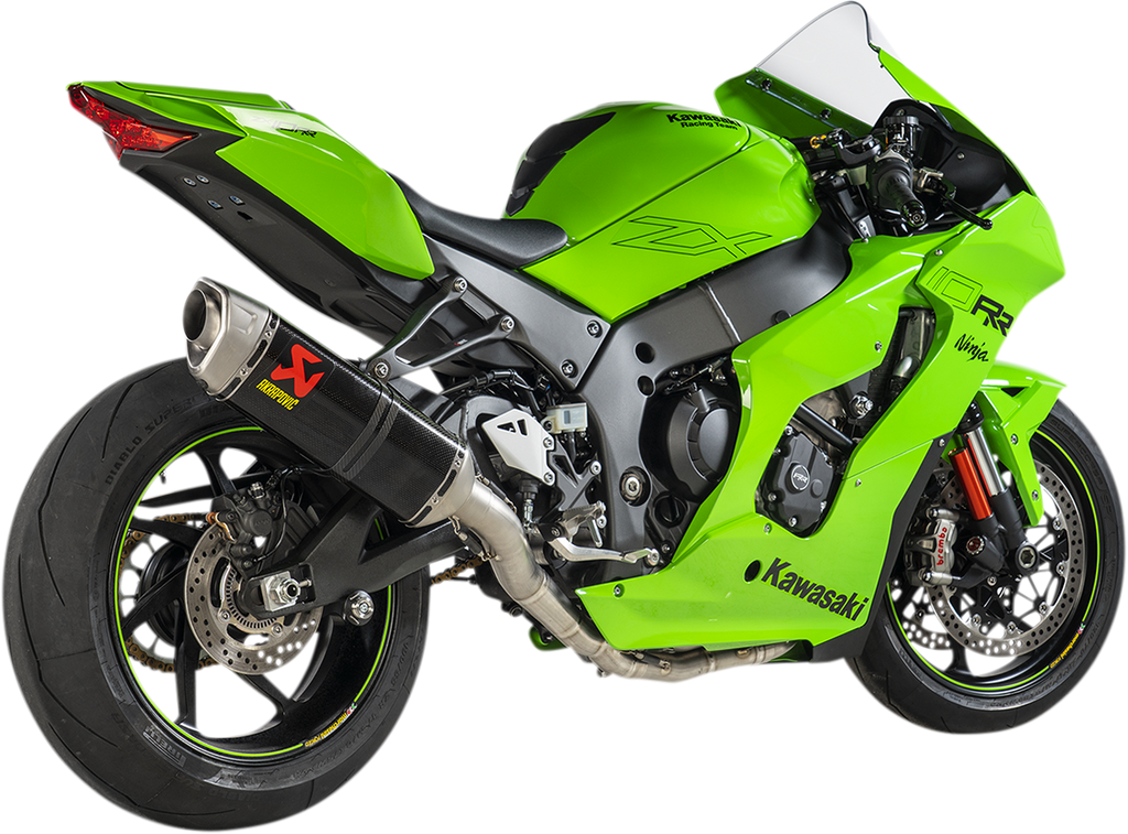 AKRAPOVIC Evolution Line Exhaust System - Carbon Fiber Ninja ZX-10RR /R 2021-2023 S-K10E10-RC 1810-2871