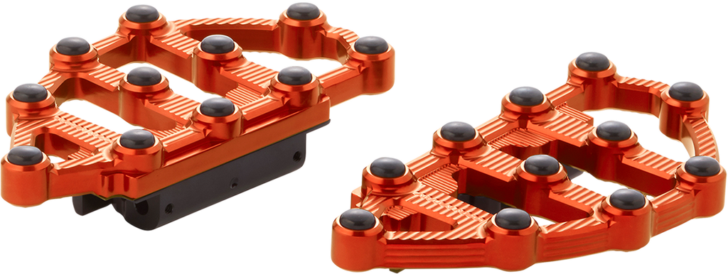 ARLEN NESS MX Passenger Floorboards - Orange 06-877