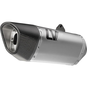 LEOVINCE  LV-14 R Slip-On Muffler - Stainless Steel - Kawasaki ZX-6R  15625U