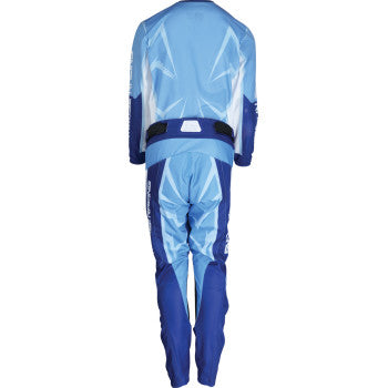 MOOSE RACING Youth Agroid Mesh Jersey - Blue/White - 2XL 2912-2485