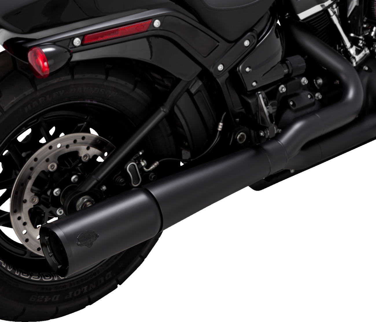 VANCE & HINES Pro Pipe Exhaust System - Black 47387