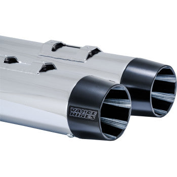 VANCE & HINES Blackbird 450 Slip-On Mufflers - Chrome 16792 1801-1806