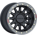 RACELINE WHEELS Wheel - Alpha - Front/Rear - Black/with Gun Metal Ring - 15x7 - 4/156 - +10 mm A14BG-57056+10