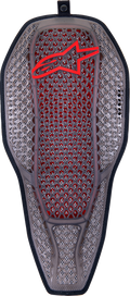 ALPINESTARS Nucleon Flex Proi Full Back Protection Insert - Transparent Smoke/Red - Small 6526323-003-S