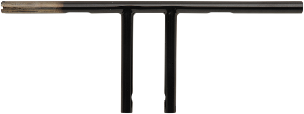 DRAG SPECIALTIES Handlebar - T-Bar - Dimpled - 8" - Black ACT 23.5" WIDE 0601-4219