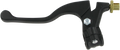 Parts Unlimited Lever Assembly - Left Hand - Shorty - Yamaha - Black 43-4104l