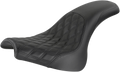 SADDLEMEN Profiler Seat - Front Lattice/Rear Smooth - Black - FXFB/S 818-28-149