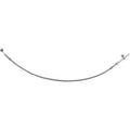 FAT BAGGERS INC. Hydraulic Brake/Clutch Line Extension - 30" Electra/Street Glide - Stainless 100030