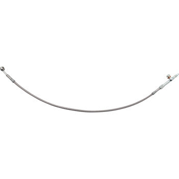 FAT BAGGERS INC. Hydraulic Brake/Clutch Line Extension - 30" Electra/Street Glide - Stainless 100030