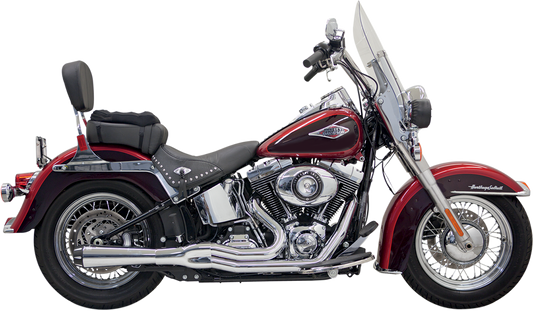 BASSANI XHAUST Mega Power Exhaust - Chrome 1S12R