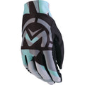 MOOSE OFFROAD MX2™ Gloves - Black/Teal - Large 3330-7959