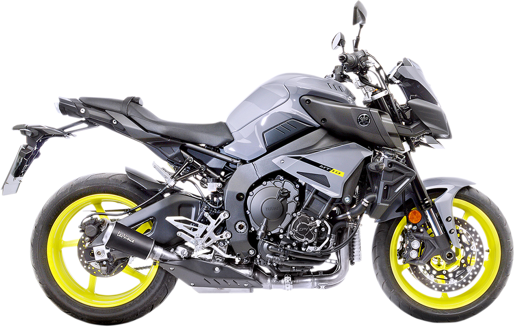 LEOVINCE LV-10 Slip-On Muffler - Black MT-10/FZ-10 2016-2024  15203BU  1811-3451