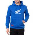 HONDA APPAREL Honda Wing Hoodie - Blue/White - Medium LEM25S-M55-M