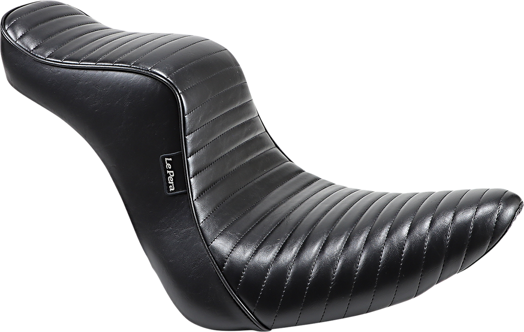 LE PERA Cherokee Seat - Pleated - Black - FLFB LYO-020PT