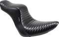 LE PERA Cherokee Seat - Pleated - Black - FLFB LYO-020PT
