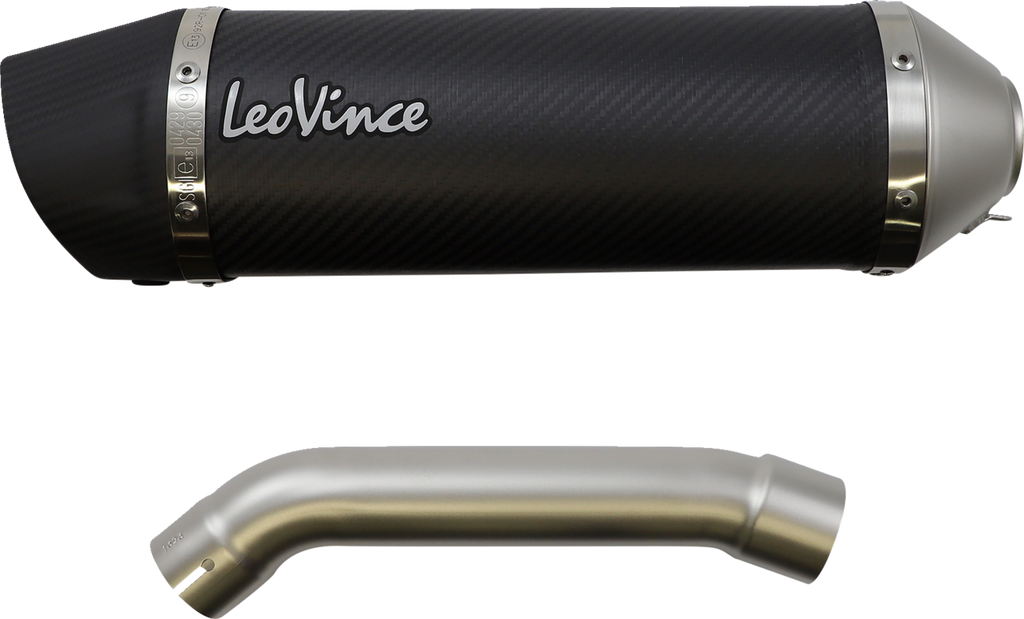 LEOVINCE LV One EVO Slip-On Muffler - Carbon Fiber 14394E