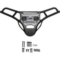 RAVEK Front Bumper/Skid Plate with White Lights - Black - RZR XP 1000 64-317BKL