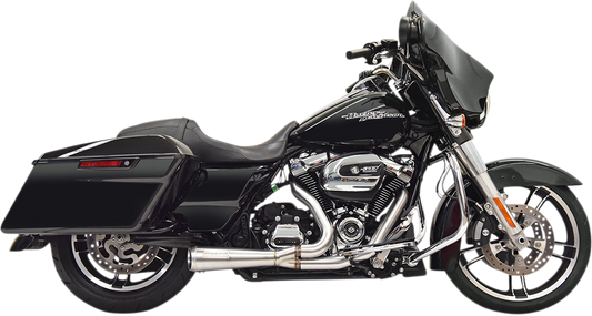 BASSANI XHAUST Short 2:1 Exhaust for FL - Stainless Steel 1F42SS