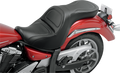 SADDLEMEN Seat - Explorer - without Backrest - Stitched - Black - XVS1300 Y07-13-029