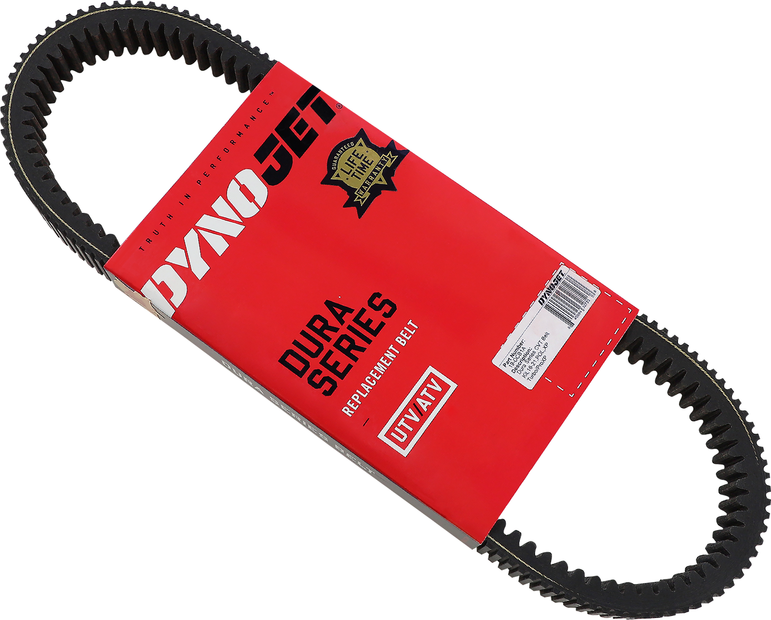 DYNOJET DURA SERIES CVT BELT FOR POLARIS RZR XP TURBO / PRO XP / TURBO R 19-DCB1A