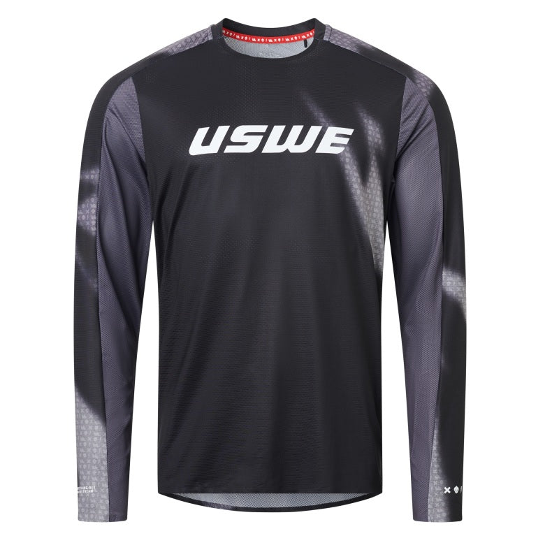 USWE Kalk Off-Road Jersey Adult Black - Small