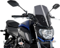 PUIG HI-TECH PARTS Race Windscreen - Dark Smoke - Tour - Yamaha 9667F