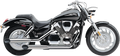 COBRA Slashcut Mufflers - Chrome - VTX1300 1180SC
