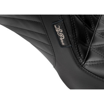 LE PERA Kickflip Seat - Double Diamond Stitch - FLH/FLT '23-'24 LV-597DD
