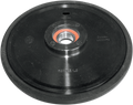 Parts Unlimited Idler Wheel With 6004-2rs Bearing - Black - 180 Mm Od X 20 Mm Id R0180r-2-001a