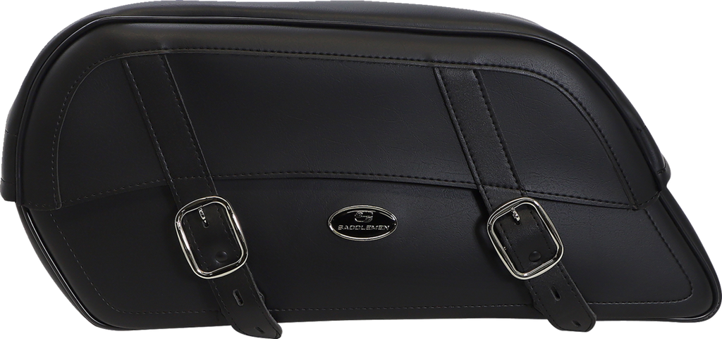 SADDLEMEN Drifter Slant Saddlebags - Extra Jumbo 3501-0321