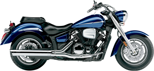 COBRA Scalloped Muffler Chrome for XVS 1300 2007-2017 2275