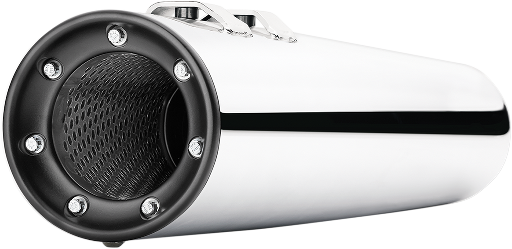 COBRA Chrome Power Flo RPT Mufflers for '95-'16 FL 6265