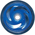 Parts Unlimited Idler Wheel With Insert/Bearing 6205-2rs - Indy Blue - Group 8 - 5.35" Od X 0.75" Id R5350j-2 201c
