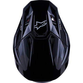 ALPINESTARS SM7 Helmet - Solid - Gloss Black - Small 8301426-1180-S