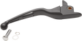 DRAG SPECIALTIES Brake Lever - Wide Blade - Slotted - Black H07-0601MB-B