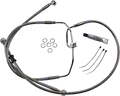 DRAG SPECIALTIES Brake Line - +10" - Stainless Steel - FXDF '08-'17 660325-10