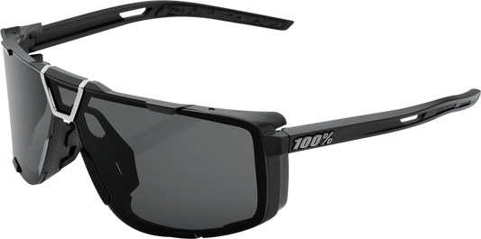 100% Eastcraft Sunglasses - Matte Black - Smoke 61045-102-01