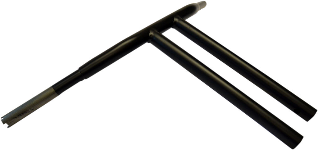 DRAG SPECIALTIES Handlebar - T-Bar - Buffalo - 14" - Flat Black HAS TBW NOTCH 0601-3510