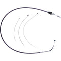 DRAG SPECIALTIES Quick Connect Clutch Cable - Upper - Black/Chrome  0652-3183