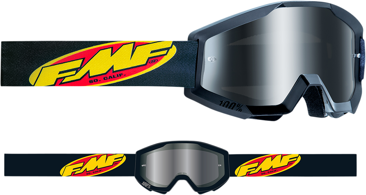 FMF PowerCore Sand Goggles - Core - Black - Smoke F-50053-00001 2601-3014