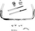 KLOCK WERKS Handlebar - Klip Hanger - 10" - Chrome KWH-01-8015-C