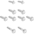 ARLEN NESS Bolt Kit - Transmission Side Cover/Trap Door - 12-Point - Titanium - Polished 300-983