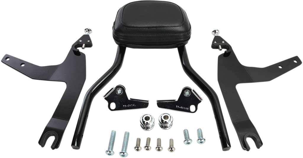 COBRA Backrest Kit - 14" - Black - Softail 602-2002B
