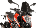 PUIG HI-TECH PARTS New Generation Windscreen - Black - KTM 9514N