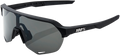 100% S2 Sunglasses - Black - Smoke 60006-00000