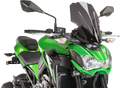 PUIG HI-TECH PARTS New Generation Windscreen - Dark Smoke - Z900 9392F