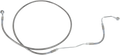 DRAG SPECIALTIES Brake Line - +4" - Stainless Steel - ABS 691182-4