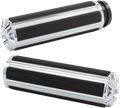 ARLEN NESS Grips - 10-Gauge - TBW - Chrome 07-119