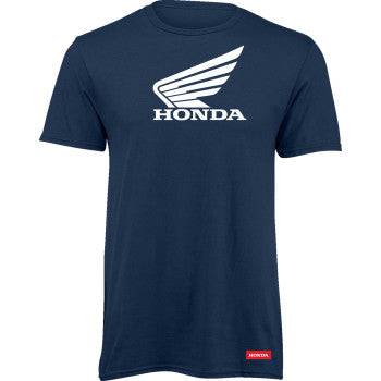 HONDA APPAREL Honda Wing T-Shirt - Navy/White - XL LEM25S-M54-XL